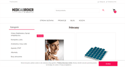 Desktop Screenshot of medicalbroker.pl