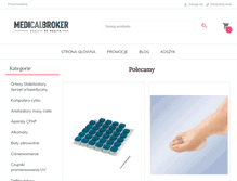 Tablet Screenshot of medicalbroker.pl